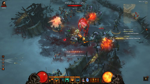 You may find a camp while exploring The Battlefields and this event will automatically start when you'll get closer to it - Tide of Battle - Events - Diablo III - Game Guide and Walkthrough