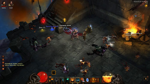 You may encounter Private James while exploring the Rakkis Crossing and he should be lying on the ground near the stairs - Crazy Climber - Events - Diablo III - Game Guide and Walkthrough