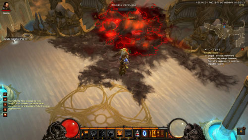 You may begin destroying the Corrupt Growths - The Light of Hope - Quests - Diablo III - Game Guide and Walkthrough