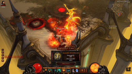 Iskatu doesn't have a lot of health points and his attack don't inflict a lot of damage, so the only problem is to make your way to the boss by eliminating all the Shadow Vermin standing in your way - Fall of the High Heavens - Quests - Diablo III - Game Guide and Walkthrough