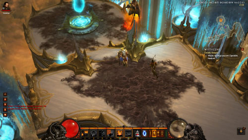 Use your personal map to find a rather distinctive area with yet another portal - The Light of Hope - Quests - Diablo III - Game Guide and Walkthrough
