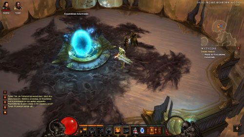 Use the portal which will open next to Tyrael - The Light of Hope - Quests - Diablo III - Game Guide and Walkthrough