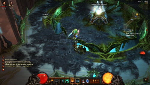Once you've defeated Izual use the second part of the bridge, eliminating smaller demons along the way - Prime Evil - Quests - Diablo III - Game Guide and Walkthrough