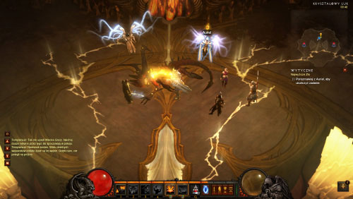 After you've killed Diablo in the Crystal Arch a lot of characters will appear here - Auriel, Itherael, Tyrael and your three companions - Prime Evil - Quests - Diablo III - Game Guide and Walkthrough
