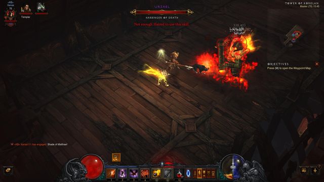 Urzael is Mataels pupil who, just like the master wants to destroy the whole essence of demons - Urzael - Boss battles - Diablo III: Reaper of Souls - Game Guide and Walkthrough