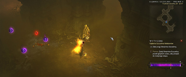 A purple Greater Rift progress bar. - Nephalem Rifts - Diablo III: Reaper of Souls - Game Guide and Walkthrough