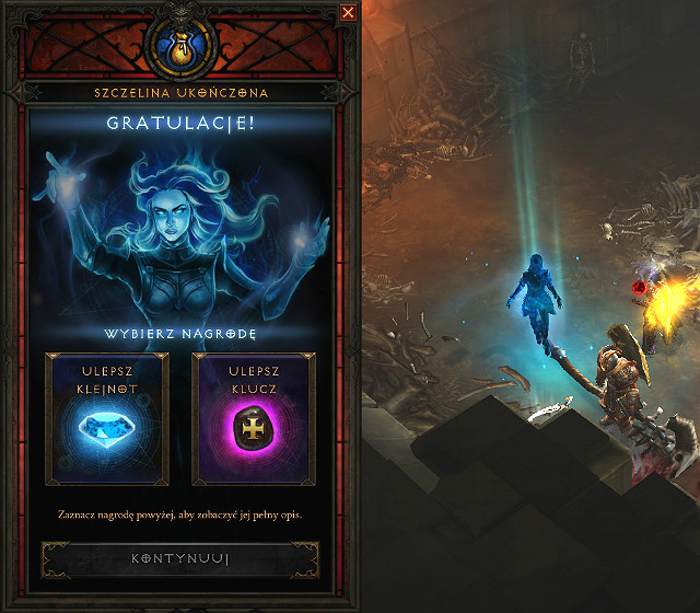 The reward for completing a Greater Rift. - Nephalem Rifts - Diablo III: Reaper of Souls - Game Guide and Walkthrough