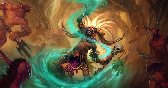 Witch Doctor is the equivalent of a necromancer, who can summon and command various undead creatures and demons to fight by his side - Witch Doctor - Example builds - Diablo III: Reaper of Souls - Game Guide and Walkthrough
