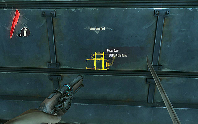 If it's possible explore the area to find food, ammo and Sokolov's health potion - Planting the explosive - Mission 1 - Dishonored - Dishonored - Game Guide and Walkthrough