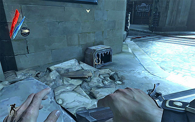 One of the most sophisticated ways to get around the wall of light is by using the force of Possession, assuming that it's already available for you to use - Getting past the first Wall of Light - Mission 2 - High Overseer Campbell - Dishonored - Game Guide and Walkthrough