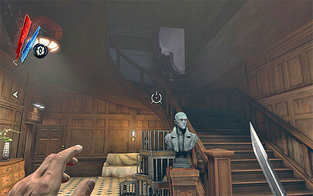 If possible explore thoroughly the entire ground floor - Breaking into Doctor Galvani's House - Mission 2 - High Overseer Campbell - Dishonored - Game Guide and Walkthrough