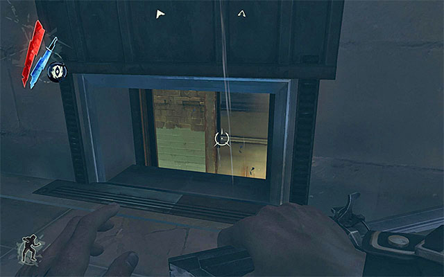 When you manage to get near the main entrance to the Overseer's building, you should also make sure to check out two basement rooms (the above screenshot) - Reaching the High Overseer Campbell's Office - Mission 2 - High Overseer Campbell - Dishonored - Game Guide and Walkthrough