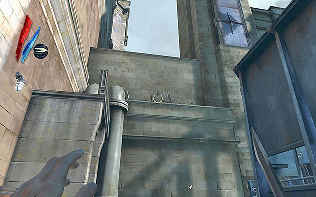 Just to remind you, the Clavering Boulevard is the square that connects both walls of light (the first one is inactive, the other one still functional) - Reaching Clavering Boulevard - Mission 3 - House of Pleasure - Dishonored - Game Guide and Walkthrough