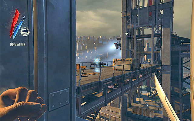 To wind up, several words of advice on how to get to the other side of the bridge - Reaching the other side of the drawbridge - Mission 4 - The Royal Physician - Dishonored - Game Guide and Walkthrough