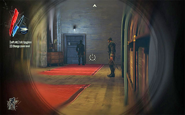 Watch out for two new guards on the second floor (the above screenshot) - Exploring Sokolov's apartment - Mission 4 - The Royal Physician - Dishonored - Game Guide and Walkthrough