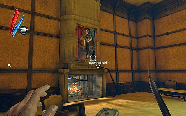 I recommend that you explore Lord Regent's chambers (i - Exploring the Dunwall Tower Second Floor - Mission 6 - Return to the Tower - Dishonored - Game Guide and Walkthrough