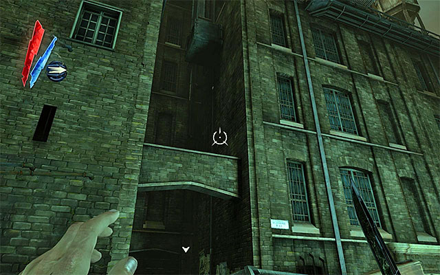 It would be a good idea to explore the buildings located at the other side of the water reservoir (the above screenshot) - Exploring Rudshore Waterfront - Mission 7 - The Flooded District - Dishonored - Game Guide and Walkthrough