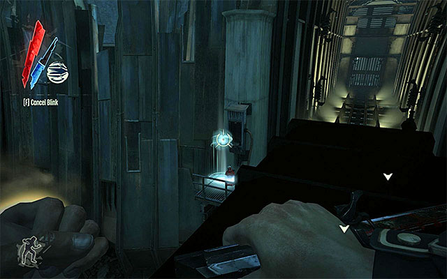 The rail should soon pull away - Getting across the quarantine wall - Mission 7 - The Flooded District - Dishonored - Game Guide and Walkthrough