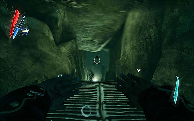 Return to the fork, and take the other path - Exploring the first part of the sewers - Mission 7 - The Flooded District - Dishonored - Game Guide and Walkthrough