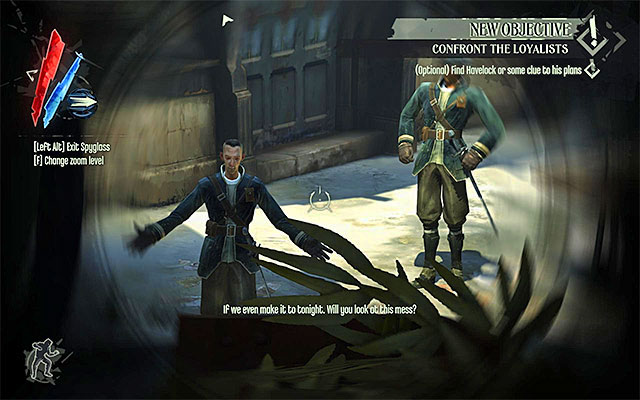 Unfortunately, infiltrating the Pub is not an easy thing to do, and this is due to swarms of enemies in the area - Infiltrating the pub - Mission 8 - The Loyalists - Dishonored - Game Guide and Walkthrough