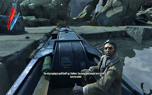In some respect, this mission is unique and he opening sequence may vary, depending on your approach throughout the game - Reaching the area around the fort - Mission 9 - The Light at the End - Dishonored - Game Guide and Walkthrough