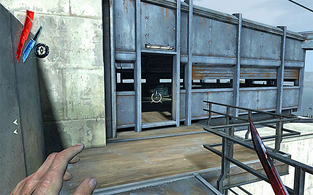 Another one of the larger rooms, is the machine room, and it is located in the northern part of the fort - Exploring the fort - Mission 9 - The Light at the End - Dishonored - Game Guide and Walkthrough