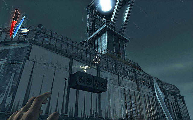 After a few moments, you should finally reach the roof shown in the above screenshot - Infiltrating the Lighthouse - Mission 9 - The Light at the End - Dishonored - Game Guide and Walkthrough