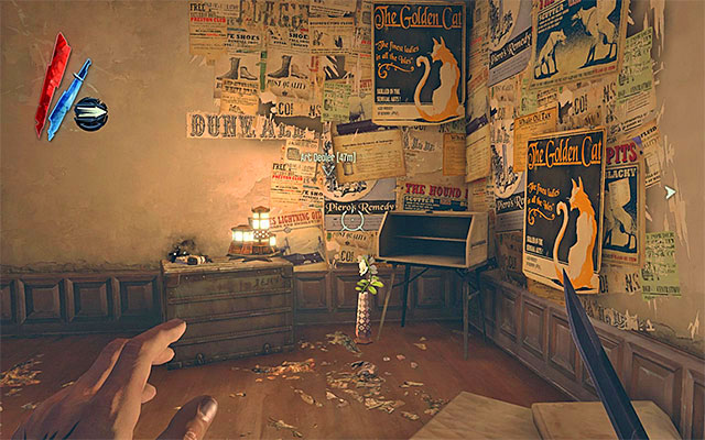 RUNE 2/5 - The rune is inside the deserted tenement located to the right of the Golden Cat club - Runes - locations - p. 1 - Collectibles - Dishonored - Game Guide and Walkthrough