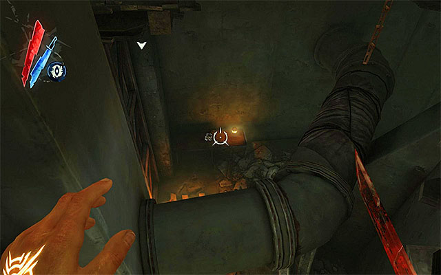 RUNE 2/5 - The rune is in the dungeons of Daud's headquarters (you run into it still before you take the tunnel - Runes - locations - p. 2 - Collectibles - Dishonored - Game Guide and Walkthrough