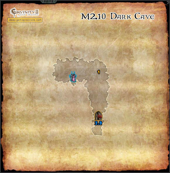 1 - Broken Valley - M2.10 Dark Cave - Broken Valley - Divinity II: Ego Draconis - Game Guide and Walkthrough