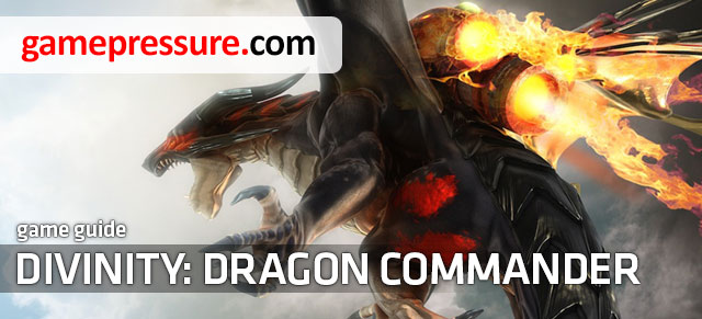 This guide to Divinity: Dragon Commander will help every player, entangled in the duties of the Dragon Commander, learn about all aspects of the gameplay in this unique game - Divinity: Dragon Commander - Game Guide and Walkthrough