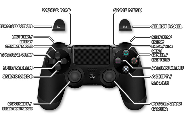 1 - PlayStation 4 - Controls - Divinity: Original Sin - Game Guide and Walkthrough