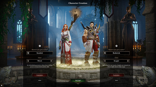 The character creation screen - Character creation - Team - Divinity: Original Sin - Game Guide and Walkthrough