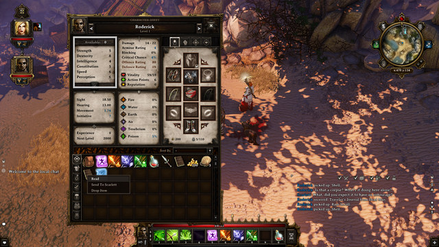 The attributes tab - Abilities, talents and attributes - Divinity: Original Sin - Game Guide and Walkthrough