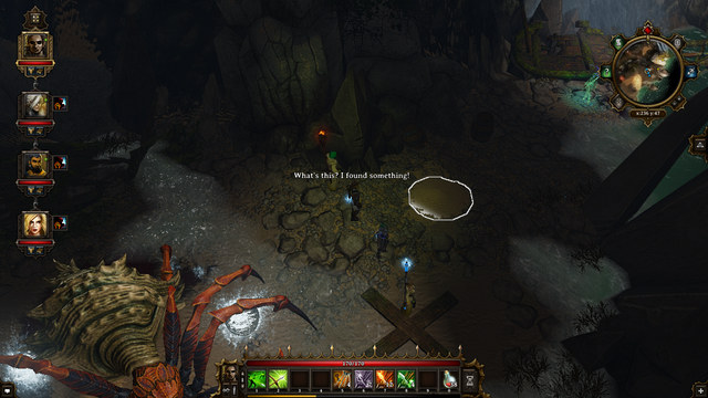 A spider and a small treasure nearby. - Black Cove (level 1) - Cyseal - Maps - Divinity: Original Sin - Game Guide and Walkthrough