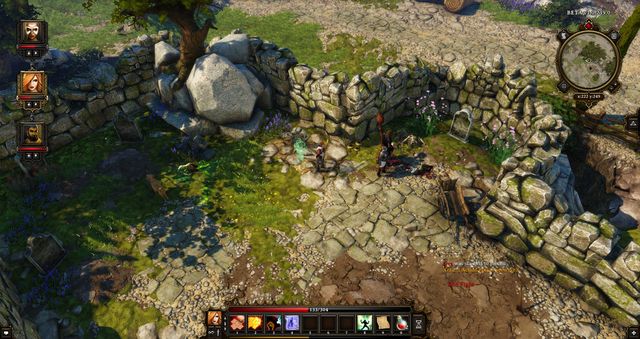 There is a tunnel at this cemetery - Cyseal - City map - Divinity: Original Sin - Game Guide and Walkthrough