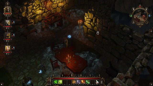 The location of the switch and the lever in the corner. - Black Cove (level 1) - Cyseal - Maps - Divinity: Original Sin - Game Guide and Walkthrough