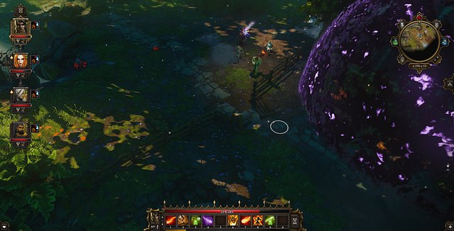 The lever in front of a gate, located to the left, between the bushes. - Hiberheim - Luculla Forest / Hiberheim - Maps - Divinity: Original Sin - Game Guide and Walkthrough