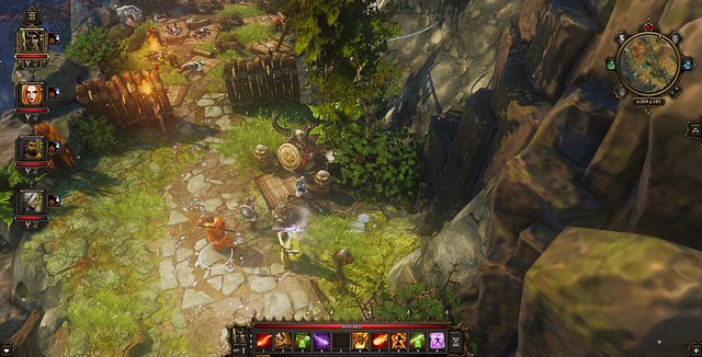 The drunken goblins. You either need to wake them up or sneak past - Goblin Trouble - Luculla Forest / Hiberheim - Side quests - Divinity: Original Sin - Game Guide and Walkthrough