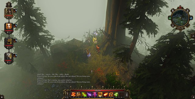 Even the trees are weird in this forest. - A Forge of Soul - Dark Forest - Main quests - Divinity: Original Sin - Game Guide and Walkthrough