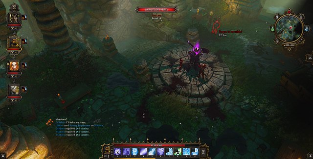 One of the three bosses protecting the entrance to the temple. - Follow the Wizard - Dark Forest - Main quests - Divinity: Original Sin - Game Guide and Walkthrough