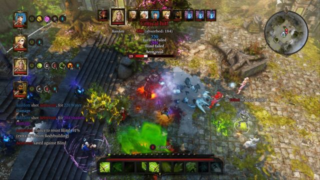 During the encounter you have to kill demons in a specified order. - First Garden (Void Dragon) - Dark Forest - Main quests - Divinity: Original Sin - Game Guide and Walkthrough