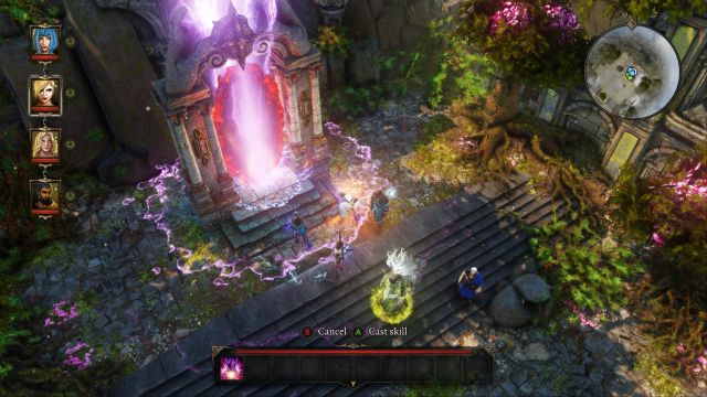 Use the spell acquired from Icara, to activate the portal. - First Garden (Void Dragon) - Dark Forest - Main quests - Divinity: Original Sin - Game Guide and Walkthrough