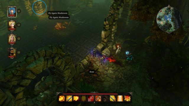 A lever deactivating the traps can be seen on the screenshot. - Puzzle - opening the gate to the Source Temple - Dark Forest - Side quests - Divinity: Original Sin - Game Guide and Walkthrough