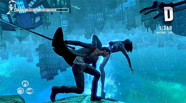 When it comes to attacking Witches, the main difficulty lies in their force field - Getting to Assiel - 9: Devil Inside - DMC: Devil May Cry - Game Guide and Walkthrough