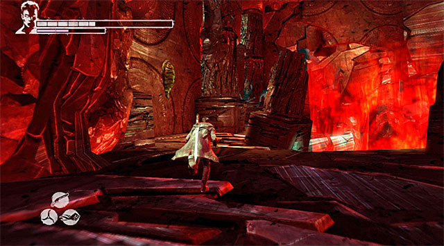 After a battle destroy nearby objects - Going through the second part of the Furnace of Souls - 17: Furnace of Souls - DMC: Devil May Cry - Game Guide and Walkthrough