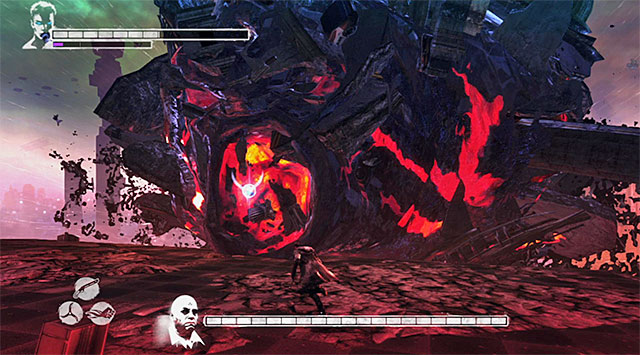 1 - Boss: Mundus - second part of an encounter - 19: Face of the Demon - DMC: Devil May Cry - Game Guide and Walkthrough