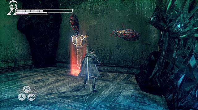 KEY 1/3 (COPPER) - Key is in the reversed building in the first part of the prison - Mission 7: Overturn - Keys - DMC: Devil May Cry - Game Guide and Walkthrough