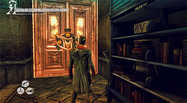 DOOR 1/1 (required Copper Key; bonus mission The Power Within) - Door is hid in the main Order base - Mission 11: The Order - Secret Doors - DMC: Devil May Cry - Game Guide and Walkthrough