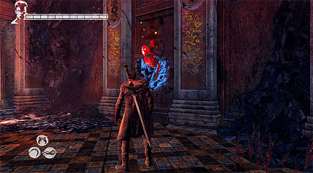 SOUL 1/9 - SOUL is in the secret room on left from the main hall of the mansion - Mission 2: Home Truths - Lost Souls - DMC: Devil May Cry - Game Guide and Walkthrough